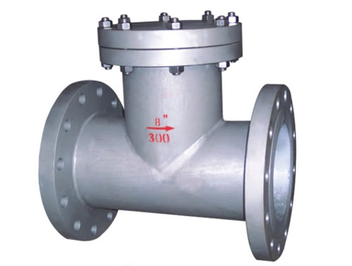  法蘭連接直流式T型過濾器