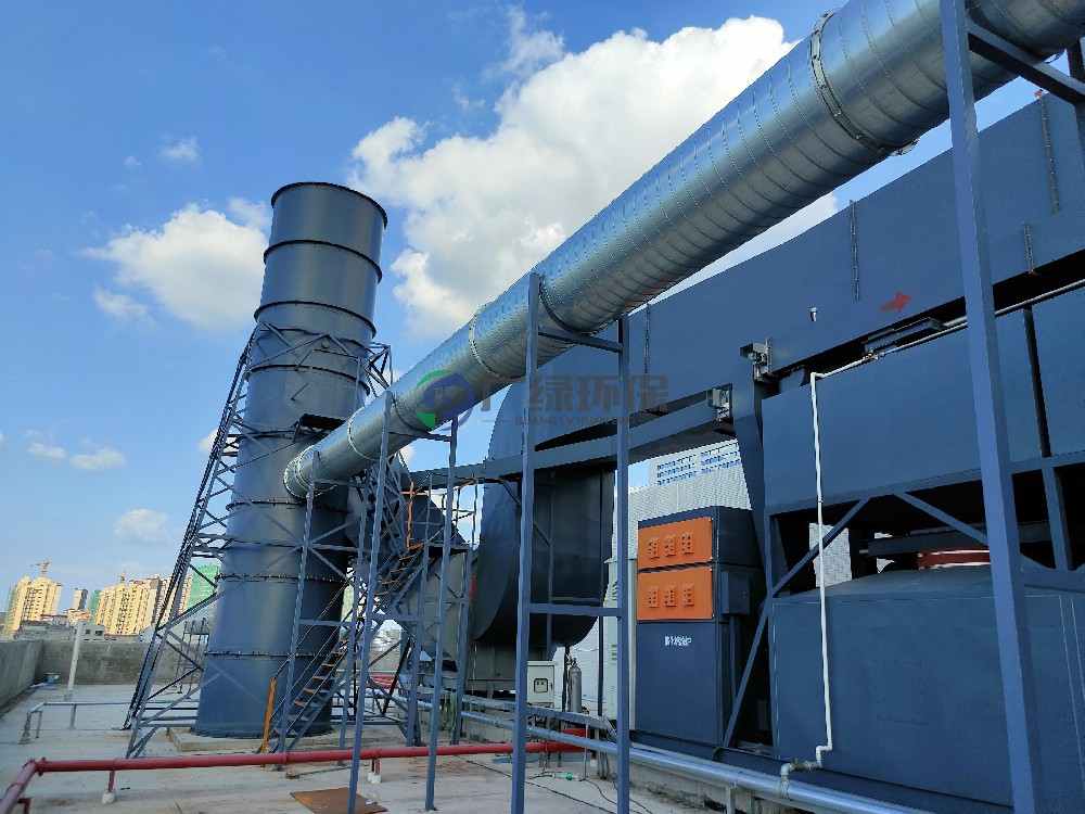 注塑機(jī)噴漆廢氣催化燃燒處理